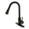 Gourmetier LS8720DL Concord Single-Handle Pull-Down Kitchen Faucet, Matte Black LS8720DL - alternate 1